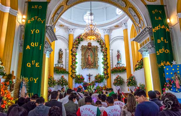 Altar virgen de Guadalupe, Comitán