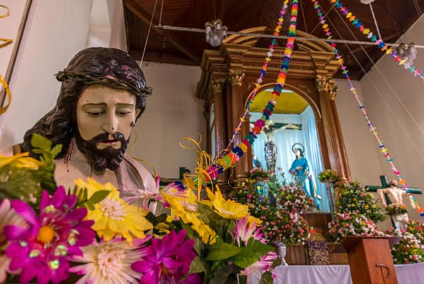 altar del templo del calvario