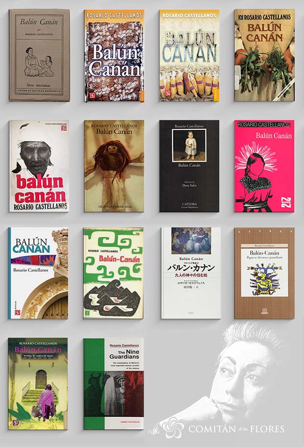 ediciones libros balún canán comitan, book, the nine guardians, rosario castellanos,
