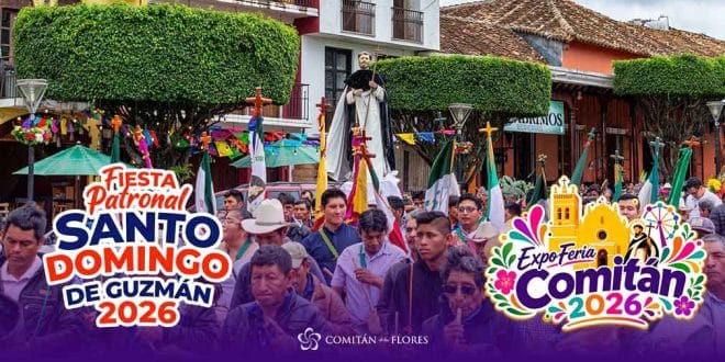 fiesta patronal santo domingo feria comitan 2026